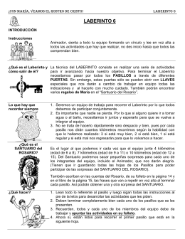 LABERINTO 6 - Monaguillos
