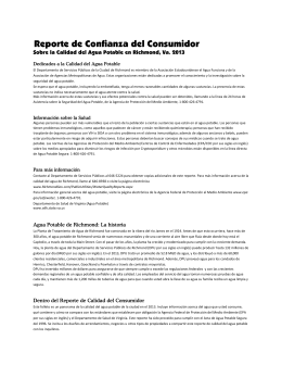 Reporte de Confianza del Consumidor