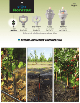 Rotator R5 - Nelson Irrigation