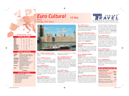 Euro Cultural - Grupo Travel