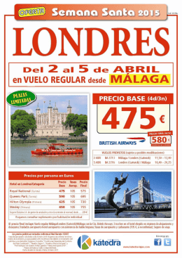 LONDRES - Katedra Viajes