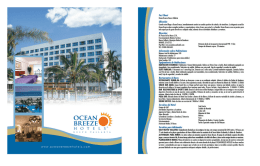 Descargar Folleto - Ocean Breeze Hotels