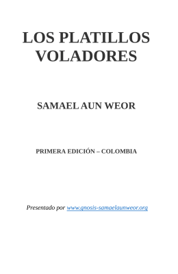 Descargar PDF - Gnosis · Samael Aun Weor