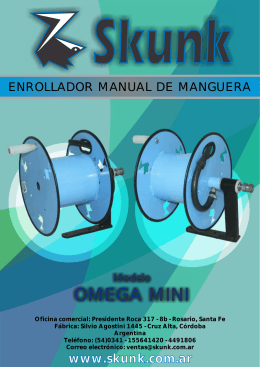 Folleto Omega Mini - Skunk
