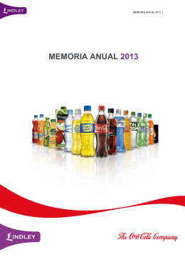 MEMORIA ANUAL 2013 - Bolsa de Valores de Lima