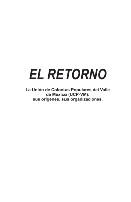 EL RETORNO - por Roberto Rico.