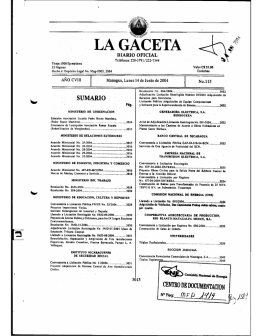 LA GACETA í