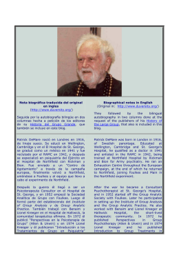 Autobiograf&iacute;a - Grup d&acute;Analisi Barcelona