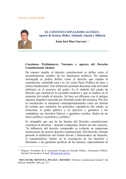 El Estado Constitucional, según Peter Haberle