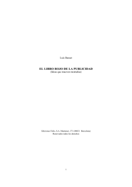 PDF El Libro Rojo de la Publicidad