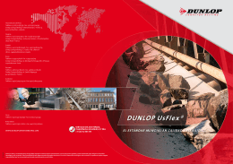 dunlop usflex® - Dunlop Conveyor Belting