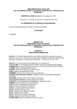 Reglamento de la Ley 306