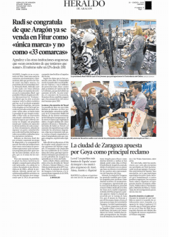 Aragón como comunidad en FITUR.