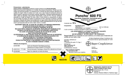 Poncho® 600 FS - Servicio Agrícola y Ganadero