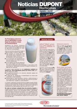 Noticias DUPONT