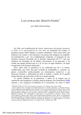 Schvartzman, Julio - Las letras del Martín Fierro