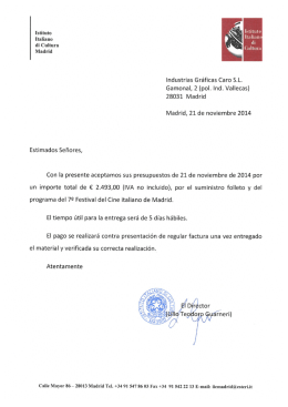 Istituto ¿¿—_._.. . [stituln - Istituto italiano di cultura di Madrid