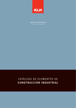 catálogo de elementos de consturcción industrial