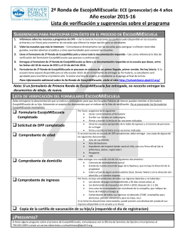 ECE 4 años de edad - Rocky Mountain Prep