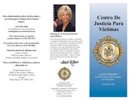 Victims Justice Spanish06.qxd - Westchester County District Attorney