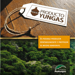 Descargar PDF - Fundación ProYungas