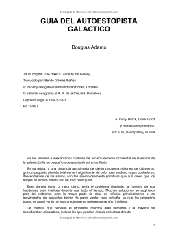Guia del autoestopista galáctico