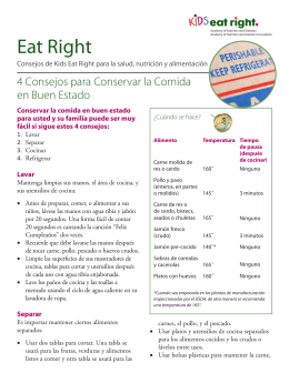 Eat Right - Healthy Food Bank Hub