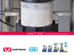 información sobre las prensas de compresión EMIC PC