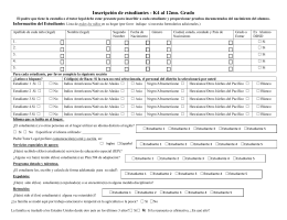 Inscripción de estudiantes - K4 al 12mo. Grado - Delavan