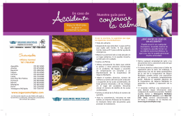 Brochure Accidente.indd - Cooperativa de Seguros Múltiples de