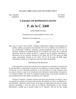 P. de la C. 2408 - derechoalderecho