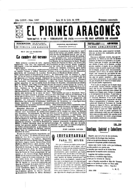 Año LXXVI Núm. 3907 - El Pirineo Aragonés