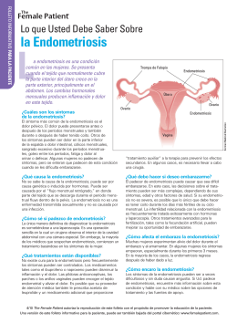 la Endometriosis