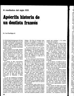 Apócriía historia de un dentista francés