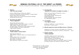 folleto s. cultural[1] - ASOCIACION DE MADRES Y PADRES DEL
