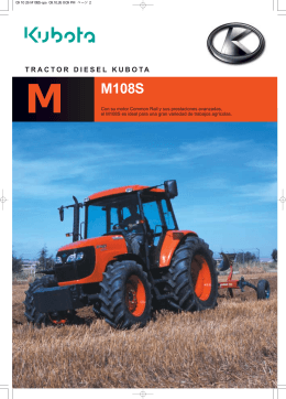Tractor Mod. M 108 S