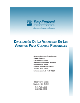 información sobre nuestras cuentas corrientes