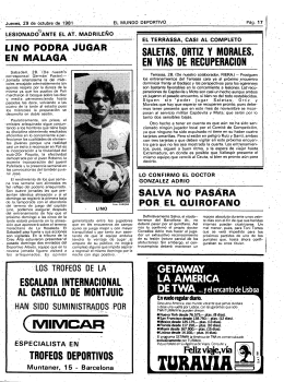 TURAVIA - Mundo Deportivo