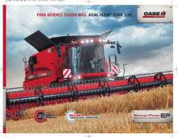 cosechadoras Axial-Flow® Serie 230