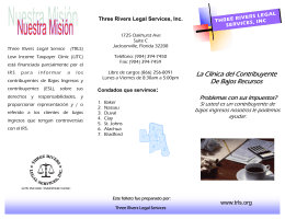Hacerca Del LITC - Three Rivers Legal Services