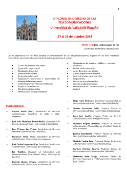 Folleto - Formación - Universidad de Valladolid