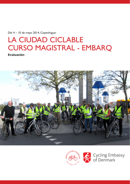evaluacion en Español - Cycling Embassy of Denmark