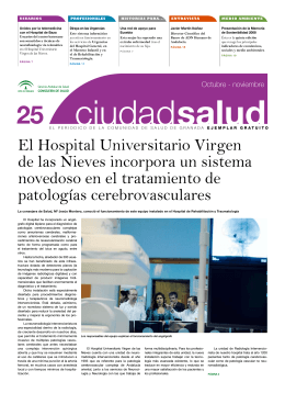 Nº 25, Agosto-Enero 2010 - Hospital Universitario Virgen de las