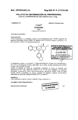 Ref.: MT353133/11 REQ.ISP N° F