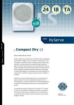 Folleto Compact Dry LS.