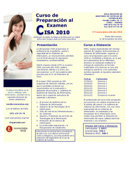Si desea inscribirse en el curse u ebtener más infermaciónJ