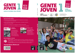 Gente joven 1 - Libro del alumno