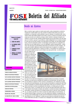 boletin Junio 23.pub - ¿hacia donde vamos?