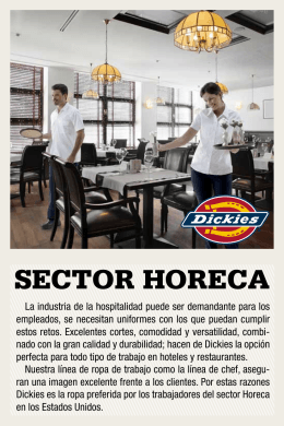 SECTOR HORECA - Dickies México