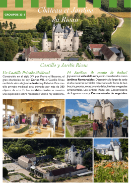 Grupos - Château du Rivau et ses jardins de contes de fées